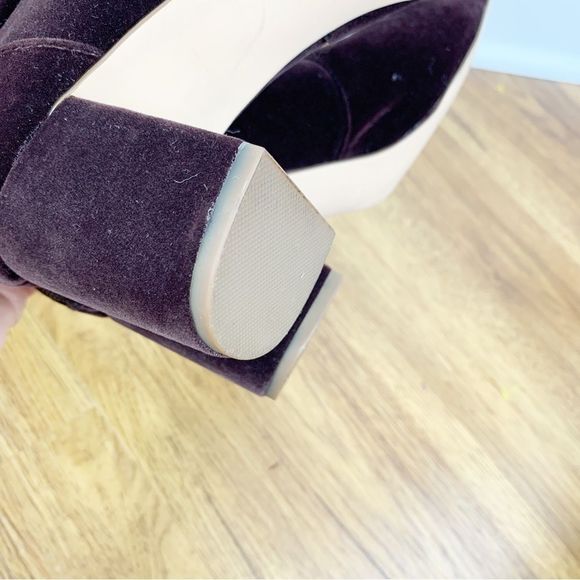 Coconuts by Matisse Brown Velvet OTK Thigh Boot 9 - Picture 8 of 12